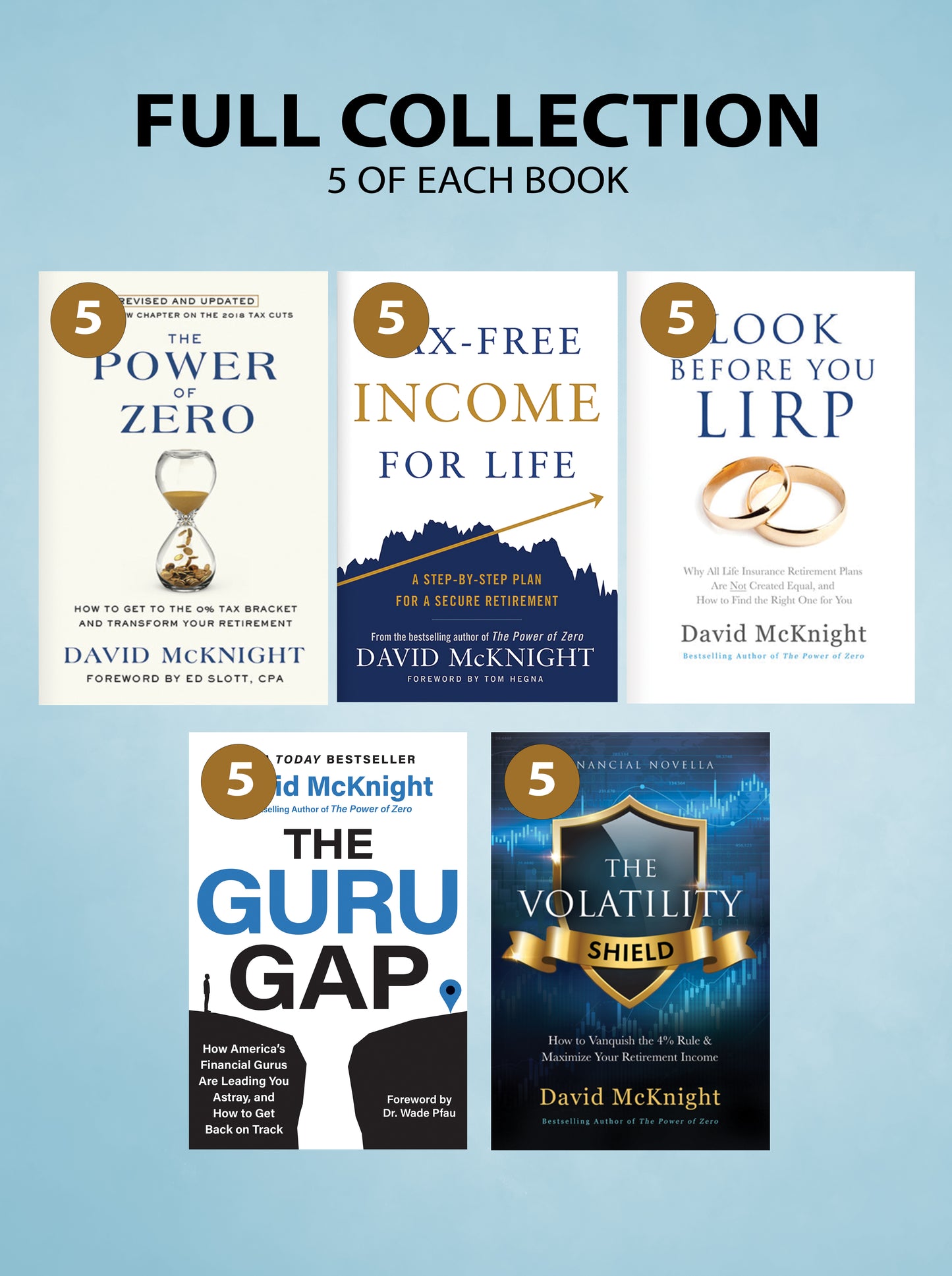 Full Collection: 5 each